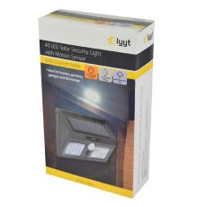 LYYT 40 LED Solar Security Light Motion 154.843UK