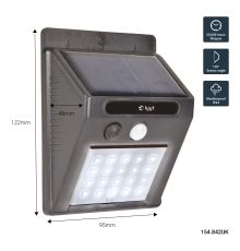 LYYT 20 LED Solar Security Light Motion 154.842UK