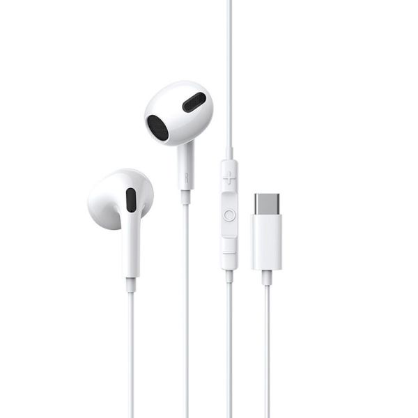 Baseus Encok C17 Type-C In-Ear Wired Earphone White