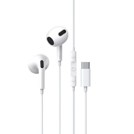 Baseus Encok C17 Type-C In-Ear Wired Earphone White