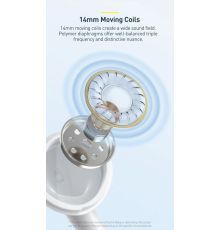Baseus Encok C17 Type-C In-Ear Wired Earphone White