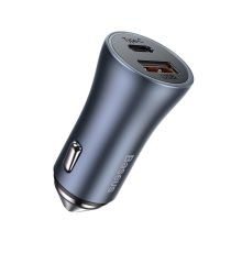 Baseus CCJD-0G Golden Contactor Pro USBA +USBC 40W Car Charger
