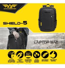 Armaggeddon SHIELD 5 Anti-Theft Gaming Bag Black| Armenius Store