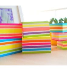 STICK N 76 x 76 mm 400 sheets cube neon pastel mixed