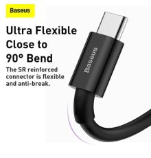 Baseus Superior Series USB to Type-C 66W 2m Black| Armenius Store
