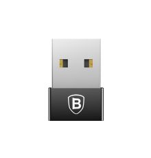 Baseus Type-C Female to USB-A Male Adapter 2.4A Black