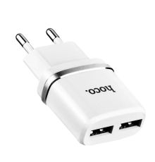  Hoco Dual USB Charger / Lighting connector|armenius.com.cy