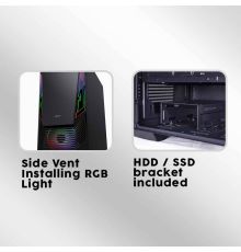 Armaggeddon AERO III ATX Gaming Case Black