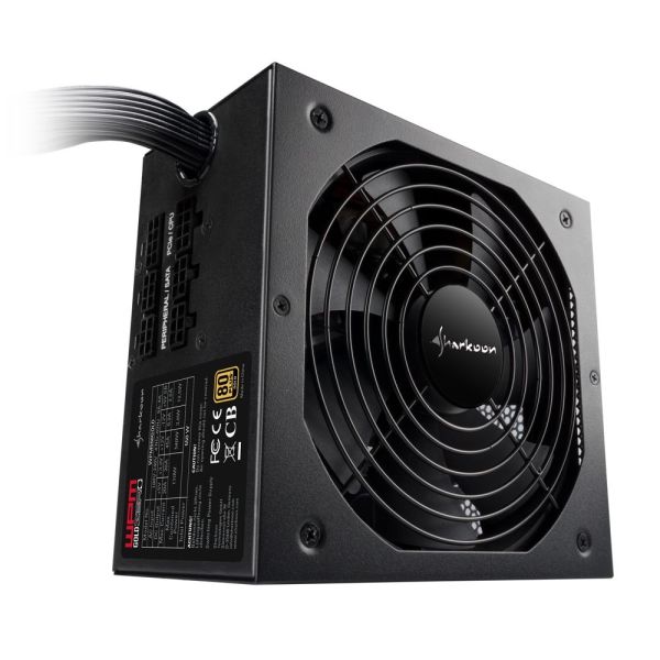 Power supply 650W Sharkoon 650 Gold Zero Power supply 650W Sharkoon 650 Gold Zero