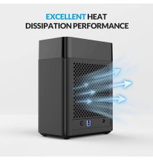 Orico HDE USB3.0 2Bay 3.5'' HDD Enclosure DS200U3