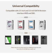 Orico HDE USB3.0 3.5'' HDD Enclosure 3599U3