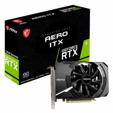 Graphic card MSI GeForce RTX 3060 Aero OC ITX