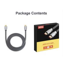 Unitek Y-C139RGY Premium HDMI 2.0 Braided Cable 3.0m
