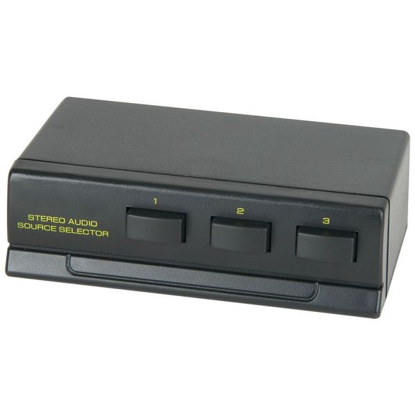 AV:link 3 Way Stereo Audio Switch 128.234UK AV:link 3 Way Stereo Audio Switch 128.234UK