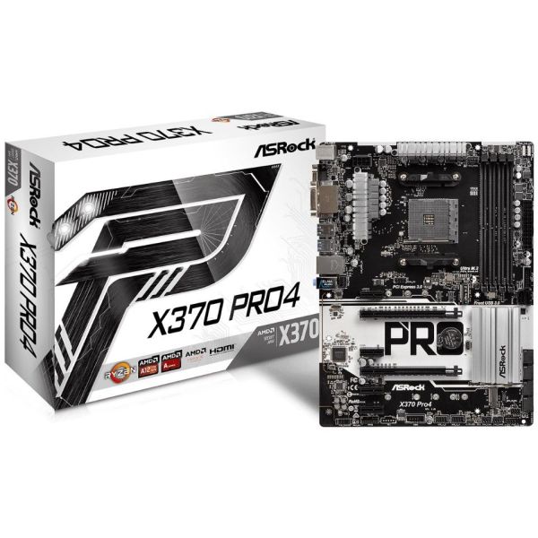 Motherboard ASROCK X370 Pro4 AM 4 Socket