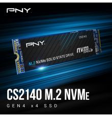 PNY CS2140 M.2 NVMe Gen4 500GB SSD