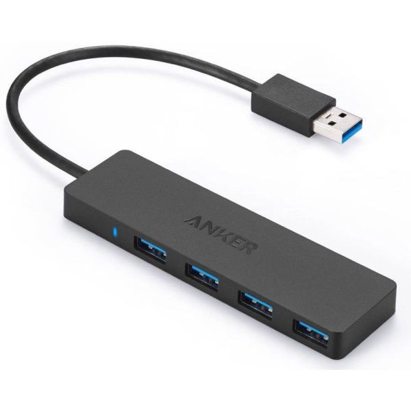 Anker USB-A Hub 3.0 Ultra Slim 4-Ports Anker USB-A Hub 3.0 Ultra Slim 4-Ports