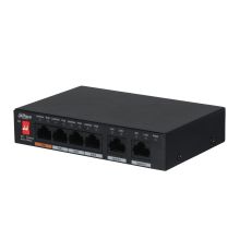 Dahua PoE Switch 4port +2UP 60W PFS3006-4ET-60 V2