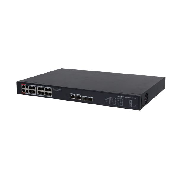 Dahua PoE Switch 16ports 240W PFS3220-16GT-240 Dahua PoE Switch 16ports 240W PFS3220-16GT-240
