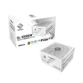 1000W ASRock Steel Legend - SL-1000GW - ATX PSU, 80+ Gold, White