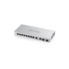 10+2P Zyxel XGS1010-12 V2 - XGS1010-12 V2 - Smart Web-managed, 12-Port Gigabit Switch
