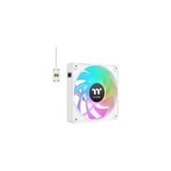 120mm Thermaltake CT120 EX Reverse ARGB Sync PC Cooling Fan - CT120 EX Reverse ARGB Sync - White, 3 Fan Pack