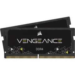 16 GB Corsair SO-DIMM 2666 DDR4 Dual-Kit - CMSX16GX4M2A2666C18 - Black