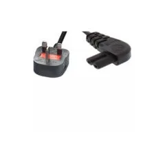 16654G POWER CBL UK PLUG TO EURO8 2m INLINE
