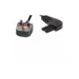 16654G POWER CBL UK PLUG TO EURO8 2m INLINE