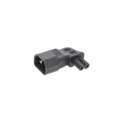 16723D C14 TO C7 POWER ADAPTER LEFT RIGHT ANGLED 3PIN to 2PIN INLINE