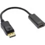17198E DISPLAYPORT M TO HDMI F ADAPTOR WITH AUDIO INLINE