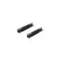 19' mounting rail for network cabinet 300 x 40 mm, installation rails