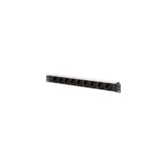 19' PDU power strip with aluminum profile - 9-way
