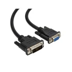 1M DVI TO VGA MONITOR CABLE