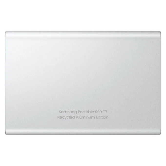1TB Samsung Portable SSD T7 Resurrected USB-C 3.1 (10Gb ?s) Silber externe Festplatte SSD — image 6