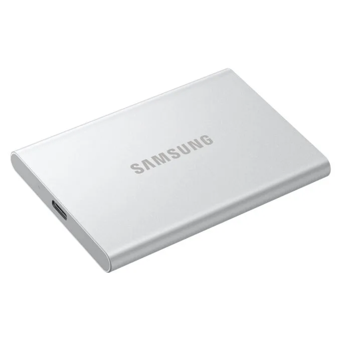 1TB Samsung Portable SSD T7 Resurrected USB-C 3.1 (10Gb ?s) Silber externe Festplatte SSD — image 7