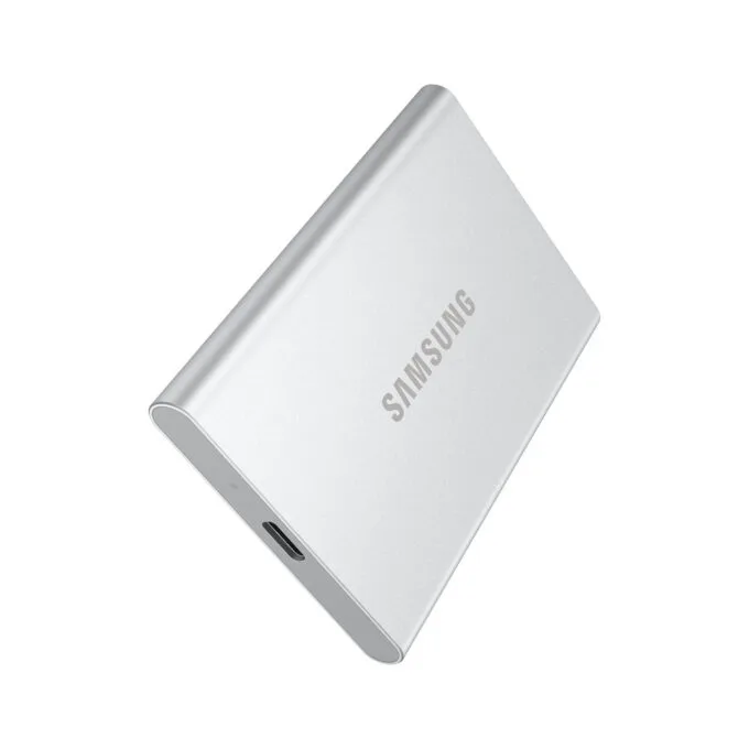 1TB Samsung Portable SSD T7 Resurrected USB-C 3.1 (10Gb ?s) Silber externe Festplatte SSD — image 8