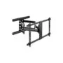23118B WALL MOUNT PREMIUM ALUMINIUM , FOR FLAT TV (37-80”), BLACK, INLINE