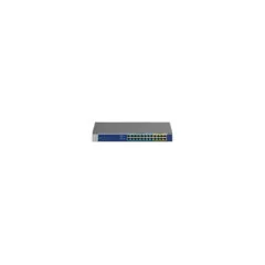 24-Port Gigabit Unmanaged PoE+ Switch - GS524UP - Grey, Metal, Rackmount