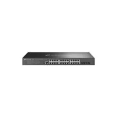 24+4P TP-LINK Omada SG3428 M RM - SG3428 - Rackmount, 24-Port PoE Gigabit Smart Switch