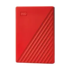 2.5-inch WD My Passport 4TB Portable HDD - Red - USB 3.0/2.0 Compatible