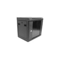25.4 cm (10') network cabinet with glass door, IT cabinet