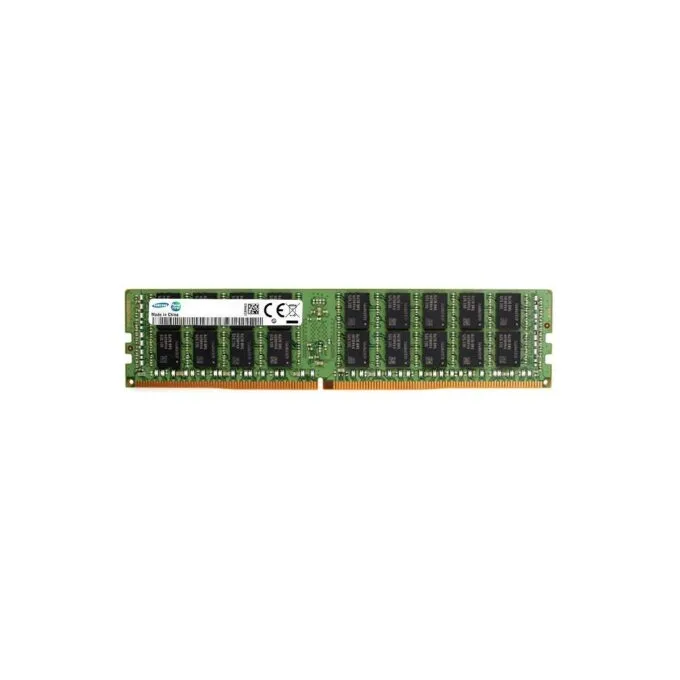 2666 32GB Samsung ECC REG - M393A4K40CB2-CTD - DDR4 ECC Registered 2666MHz, 32GB, 288-pin DIMM, Black/Green — image 1