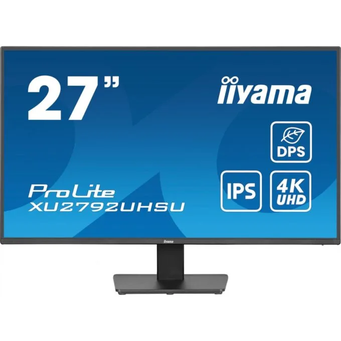 27-inch 4K IPS Monitor - XU2792UHSU-B6 - Flat, 60 Hz, 4 ms, HDMI & DP, Built-in Speakers, Black — image 2