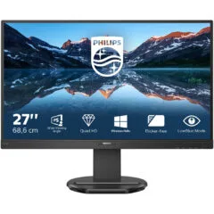 276B9 Monitor - 276B9 - Black, 27-inch Quad HD IPS LED, 75 Hz, 4 ms