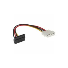 29670X SATA POWER CBL ANGLED 1x4 TO 15pin F M 0,15m INLINE