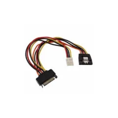 29691 SATA POWER ADAPTER F M + FLOPPY POWER CONNECTOR INLINE