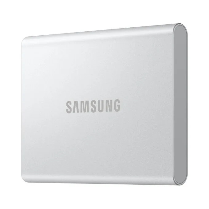 2TB Samsung Portable T7 Resurrected USB-C 3.1 (10Gb ?s) Silber externe Festplatte SSD — image 5