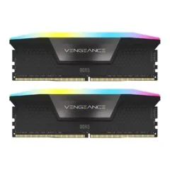 32 GB Corsair DIMM 6200 (2x 16 GB) Dual-Kit - CMH32GX5M2B6200C36 - Black, Vengeance RGB, Intel XMP
