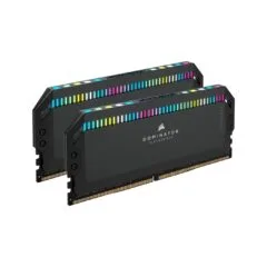 32 GB Corsair DIMM 6200 Dual-Kit (2x16 GB) - CMT32GX5M2X6200C36 - schwarz. Dominator Platinum RGB, INTEL XMP